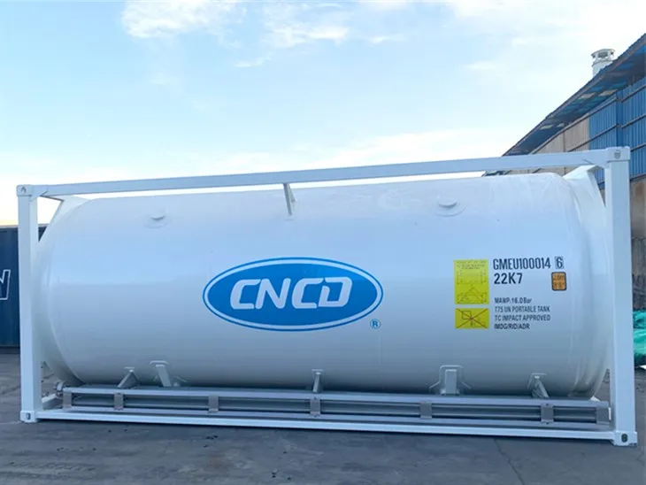 20ft Container Liquid Oxygen IsoTank Container